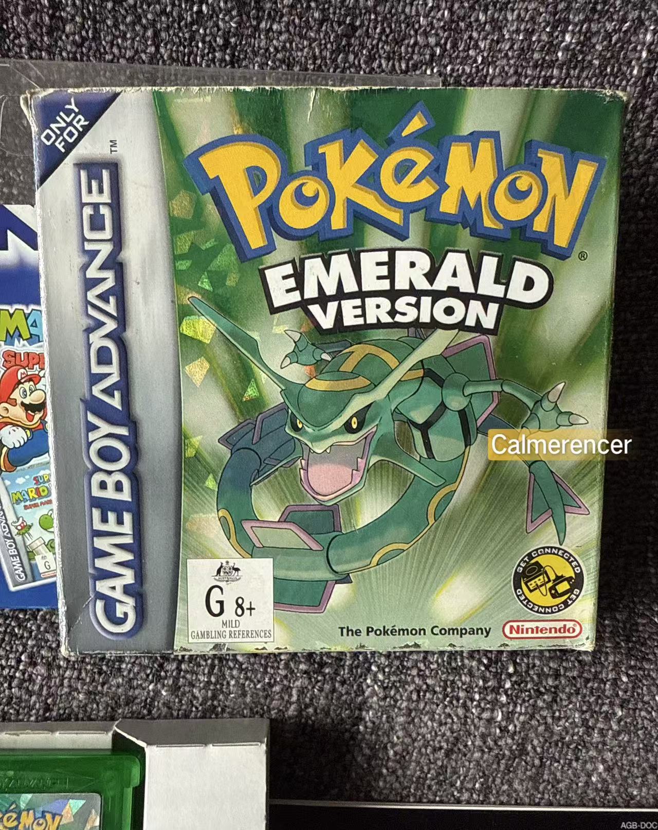 Pokemon Emerald Version Boxed Game -Nintendo Gameboy Advance GBA - Pal Version