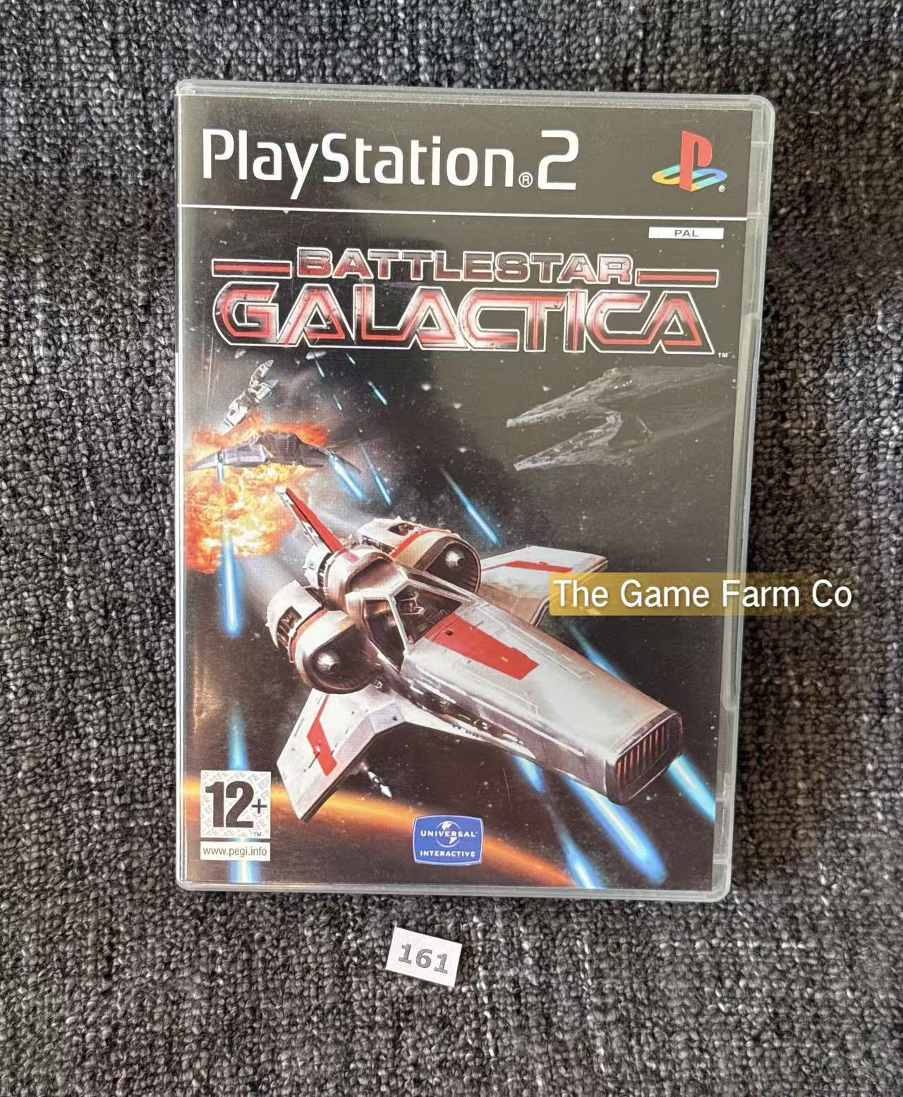 Battlestar Galactica PS2 Physical Game CIB PAL Tested Used