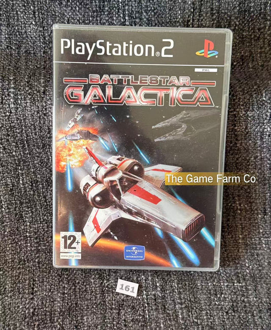 Battlestar Galactica PS2 Physical Game CIB PAL Tested Used