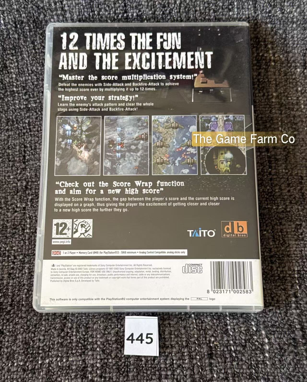 XII Stag PS2 Physical Game CIB PAL Tested Used