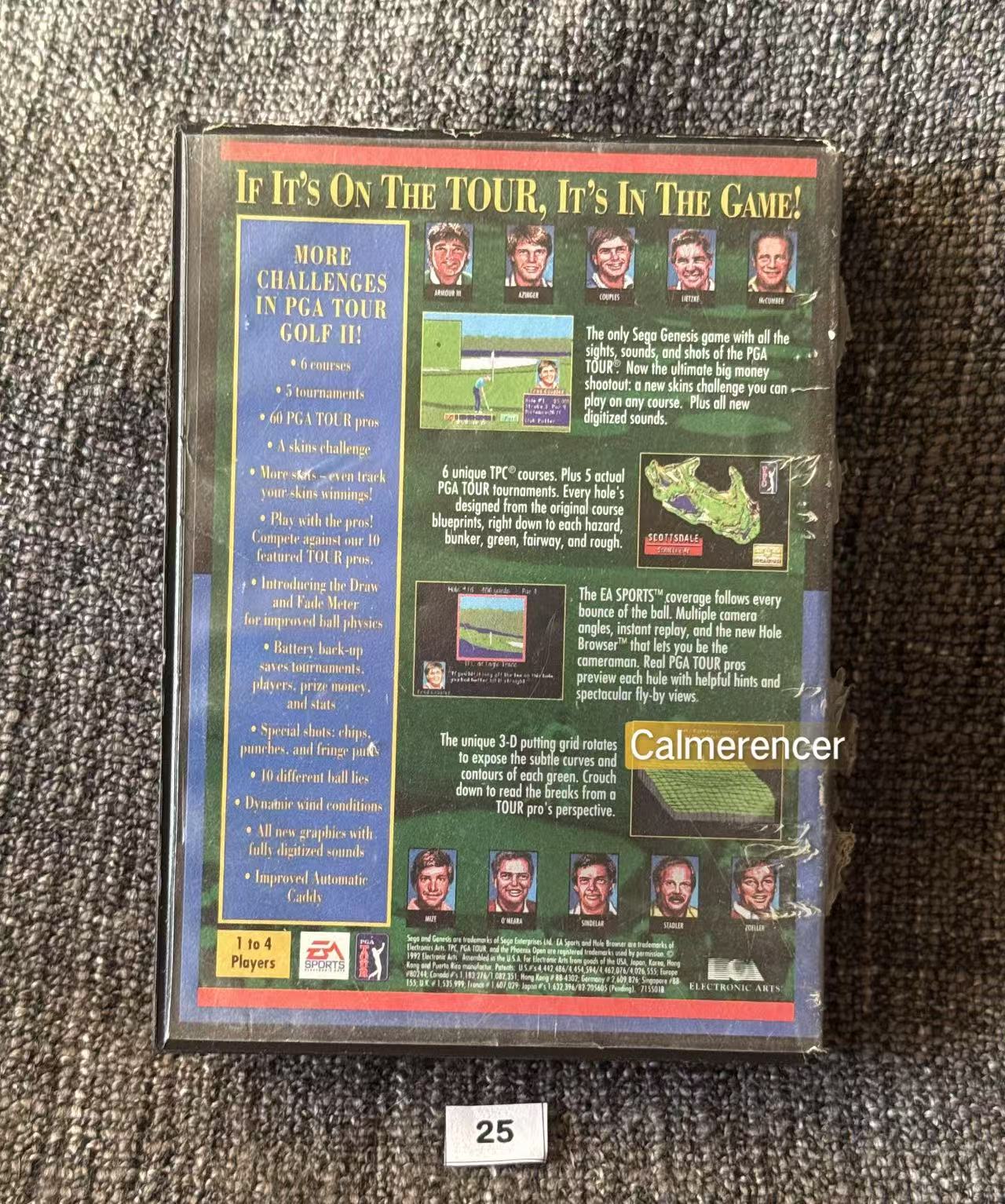 PGA Tour Golf ll 2 Game - No manual - Sega Mega Drive