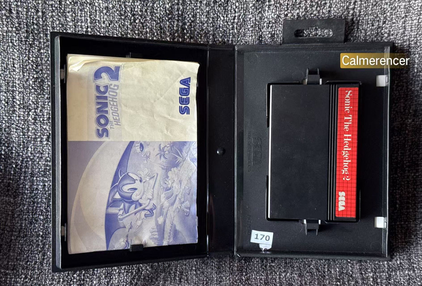 Sonic The Hedgehog 2 Game - Sega Master System