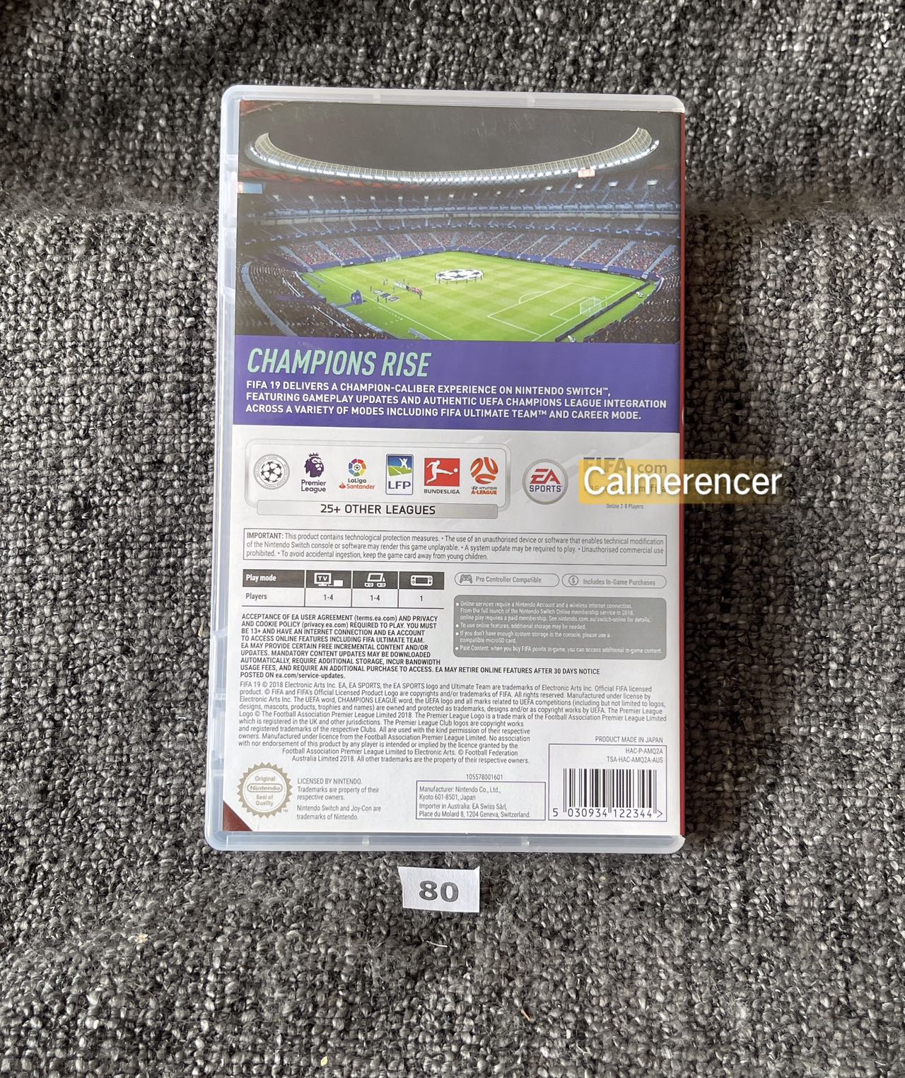 Fifa 19 Game - Nintendo Switch