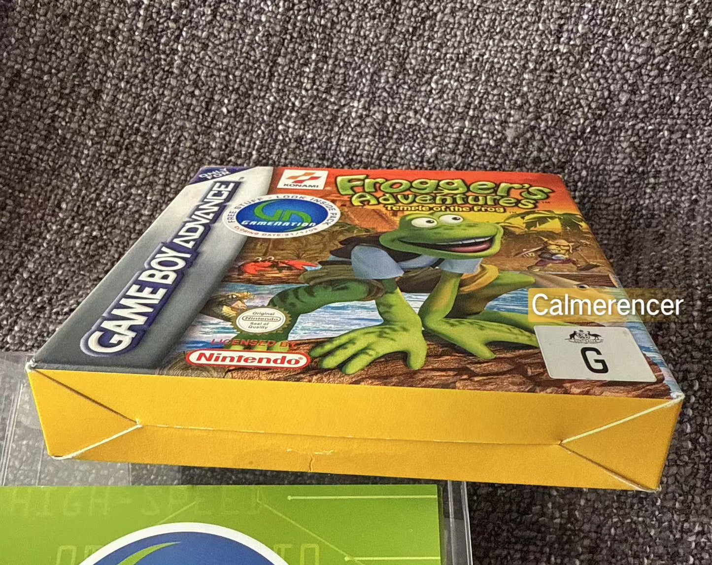 Froggers Adventures Temple Of The Frog Boxed Game -Nintendo Gameboy Advance GBA - Pal Version