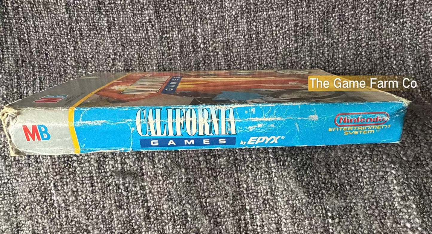 California Games Boxed Game - Nes - Nintendo / Entertainment System - Pal Version