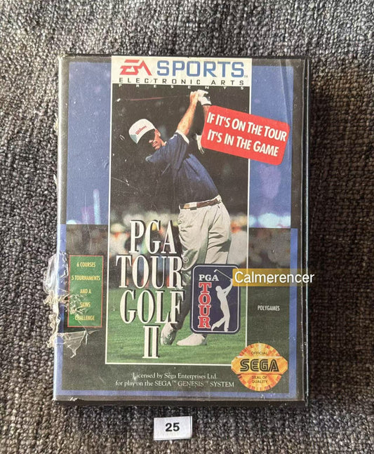 PGA Tour Golf ll 2 Game - No manual - Sega Mega Drive