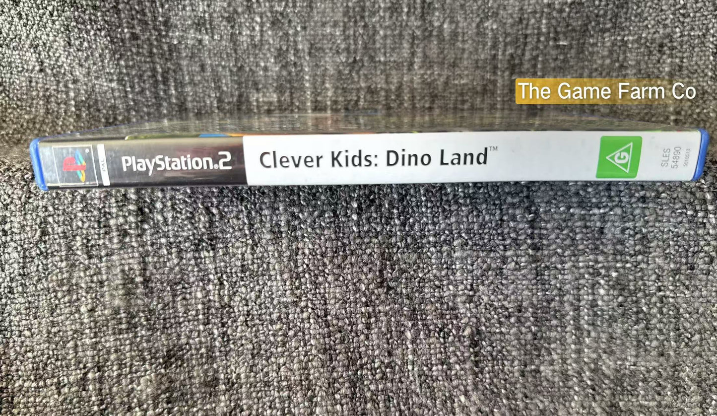 Clever Kids: Dino Land Brand New Game - Sony PlayStation 2 (PS2)