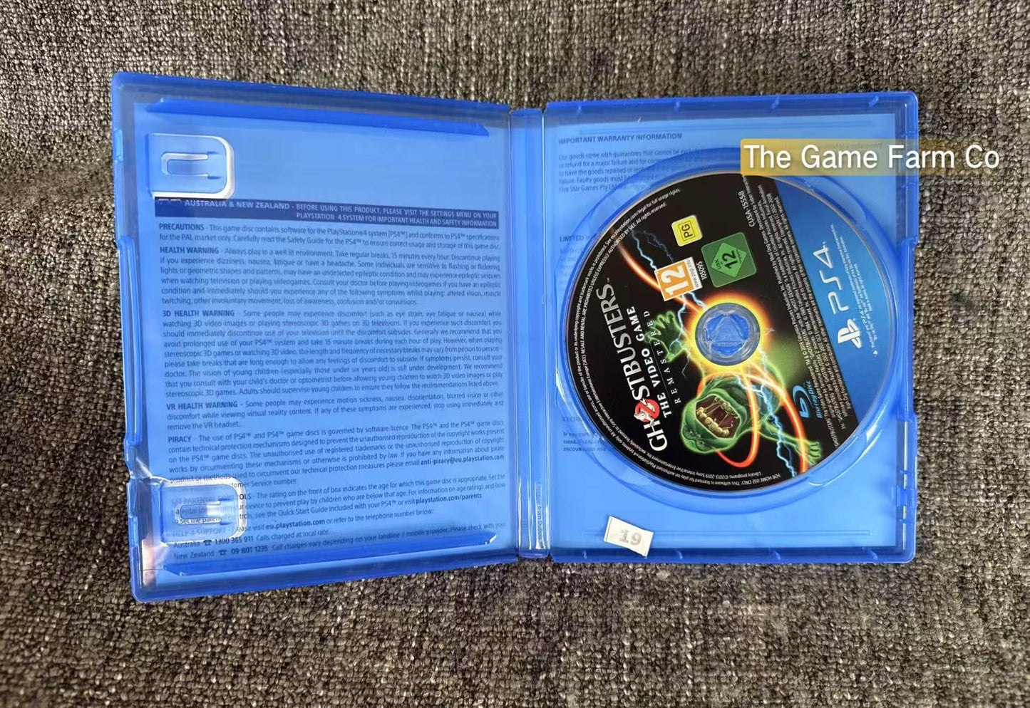 Ghostbusters The Video Game Remastered Game - Sony Playstation 4 PS4 - Pal Version