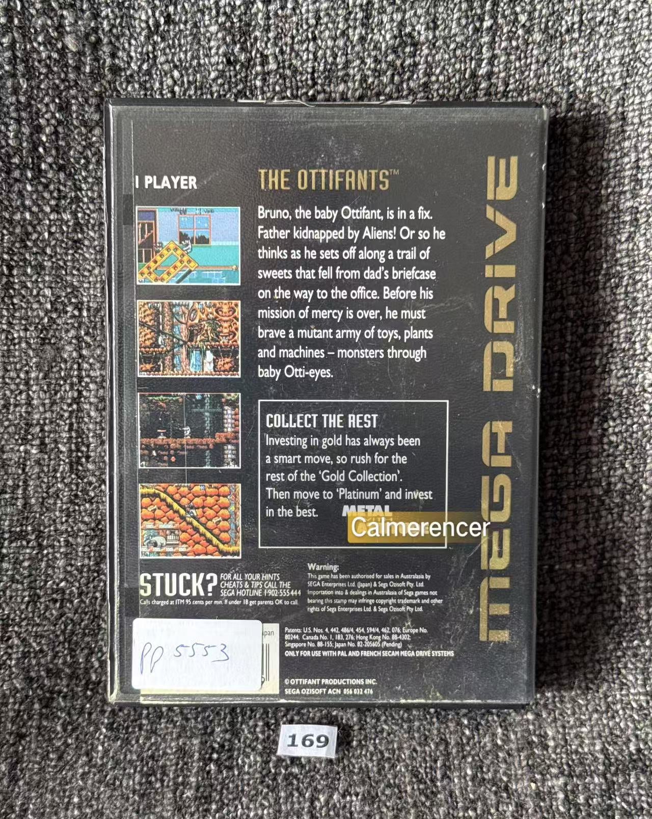 The Ottifants - Game - Sega Mega Drive