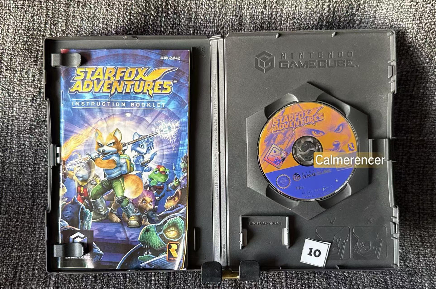 Starfox Adventures Game - Nintendo Gamecube - Pal Version