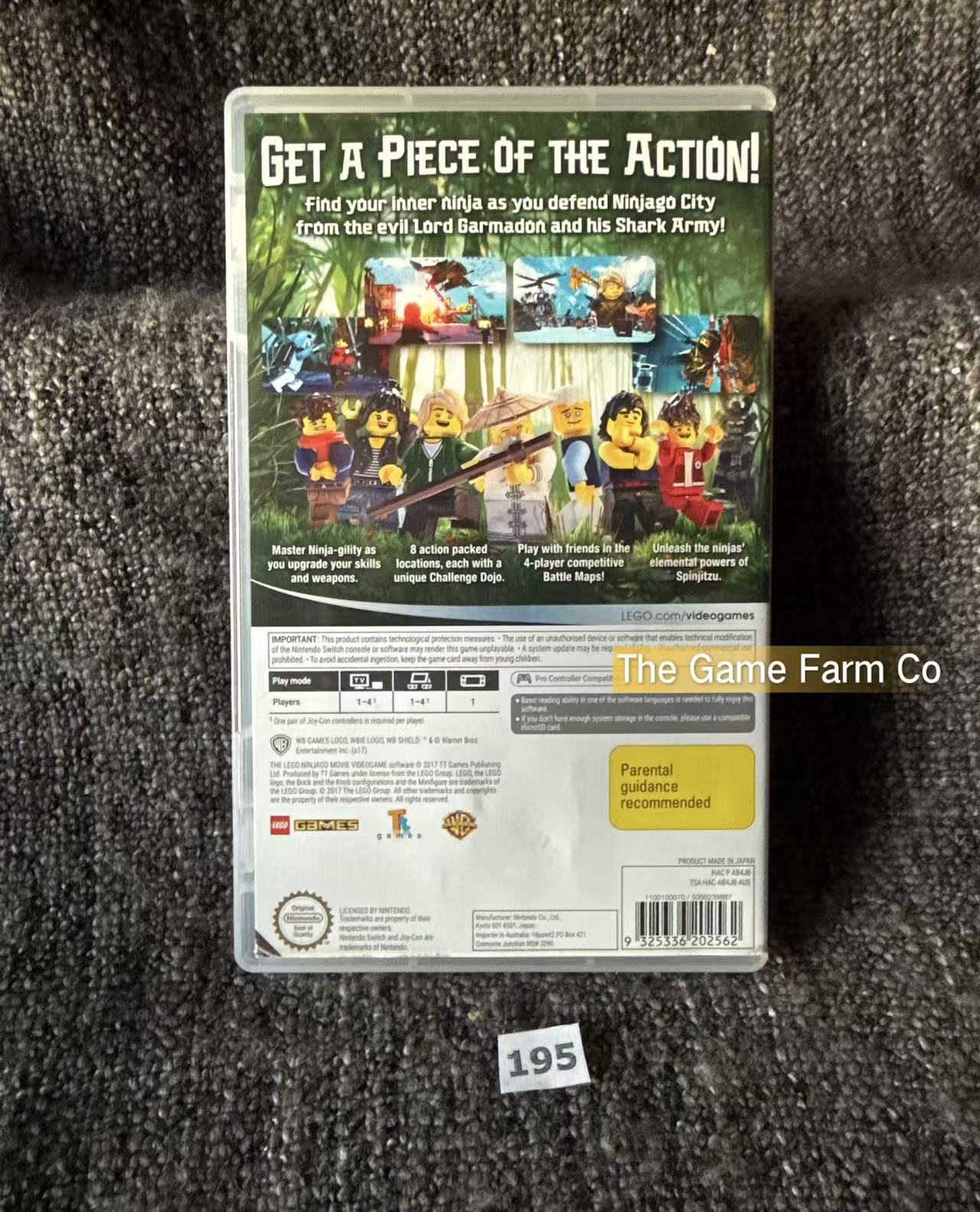 The LEGO NINJAGO Movie Video Game (Nintendo Switch) Complete in Box CIB PAL