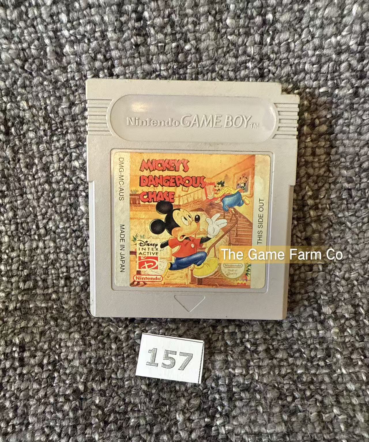 Mickey's Dangerous Chase Game Boy Physical Game Loose AUS Tested Used