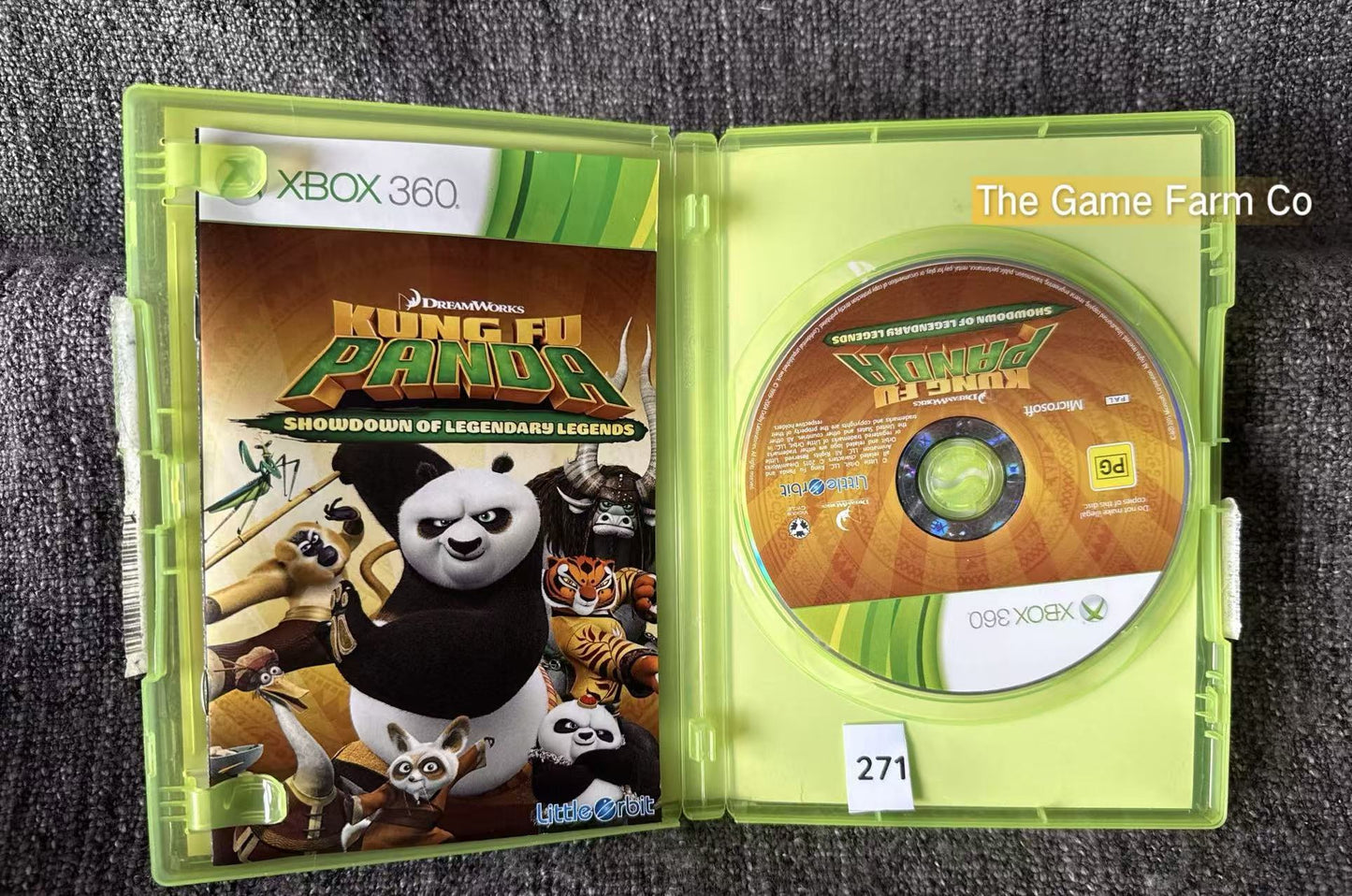Kung Fu Panda Showdown Of Legendary Legends - Xbox 360 Game