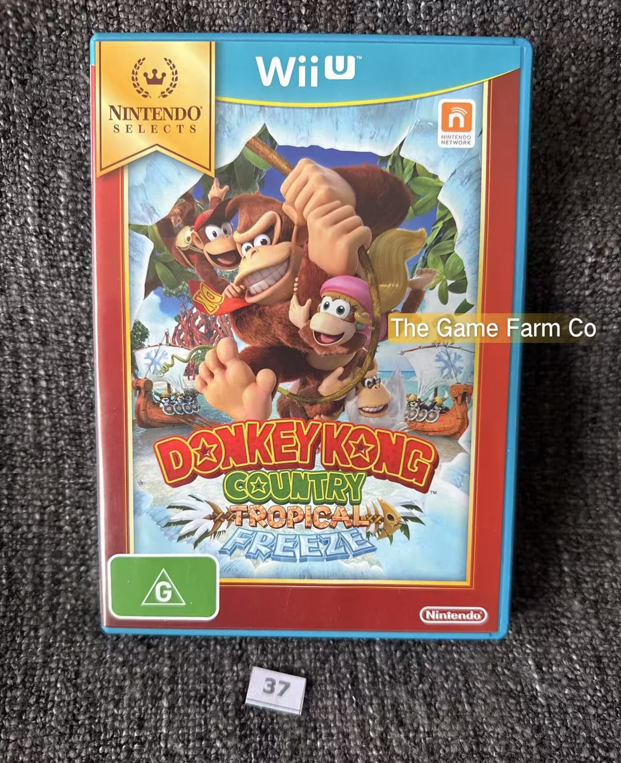 Donkey Kong Country Tropical Freeze - Nintendo Wii U Game