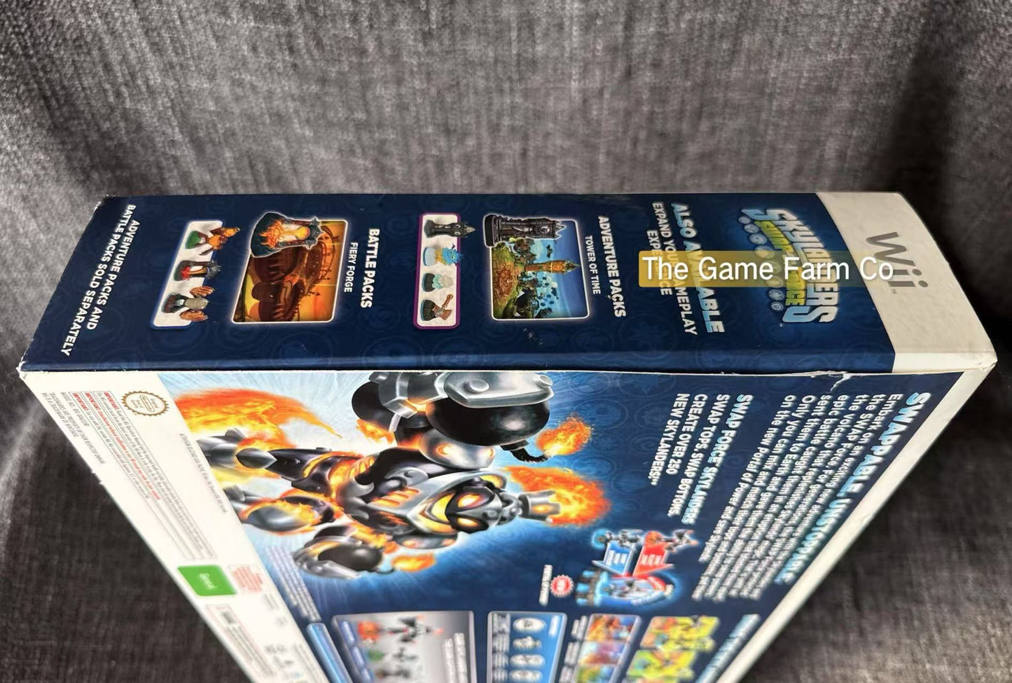 Skylanders Swap Force Dark Edition Starter Pack - missing items boxed  Nintendo Wii game