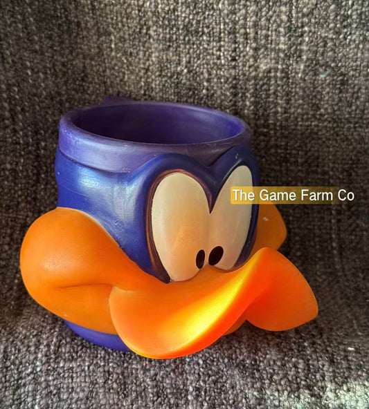 Vintage 1992 Road Runner Looney Tunes KFC Promotional Plastic Mug – Warner Bros Fast Food Toy Collectable