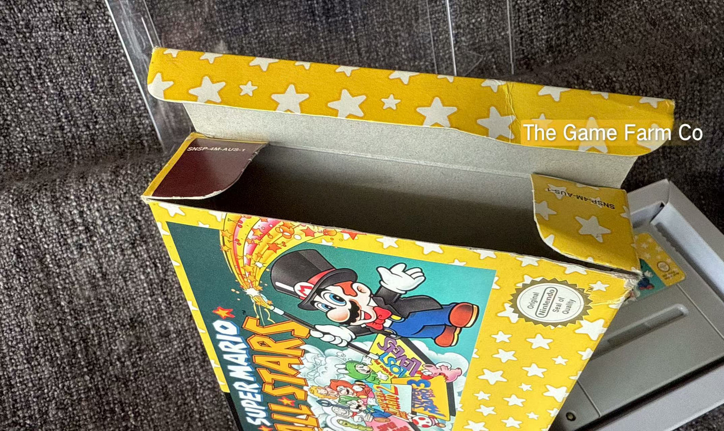 Super Mario All Stars - Missing Manual Super Nintendo (Snes) Game