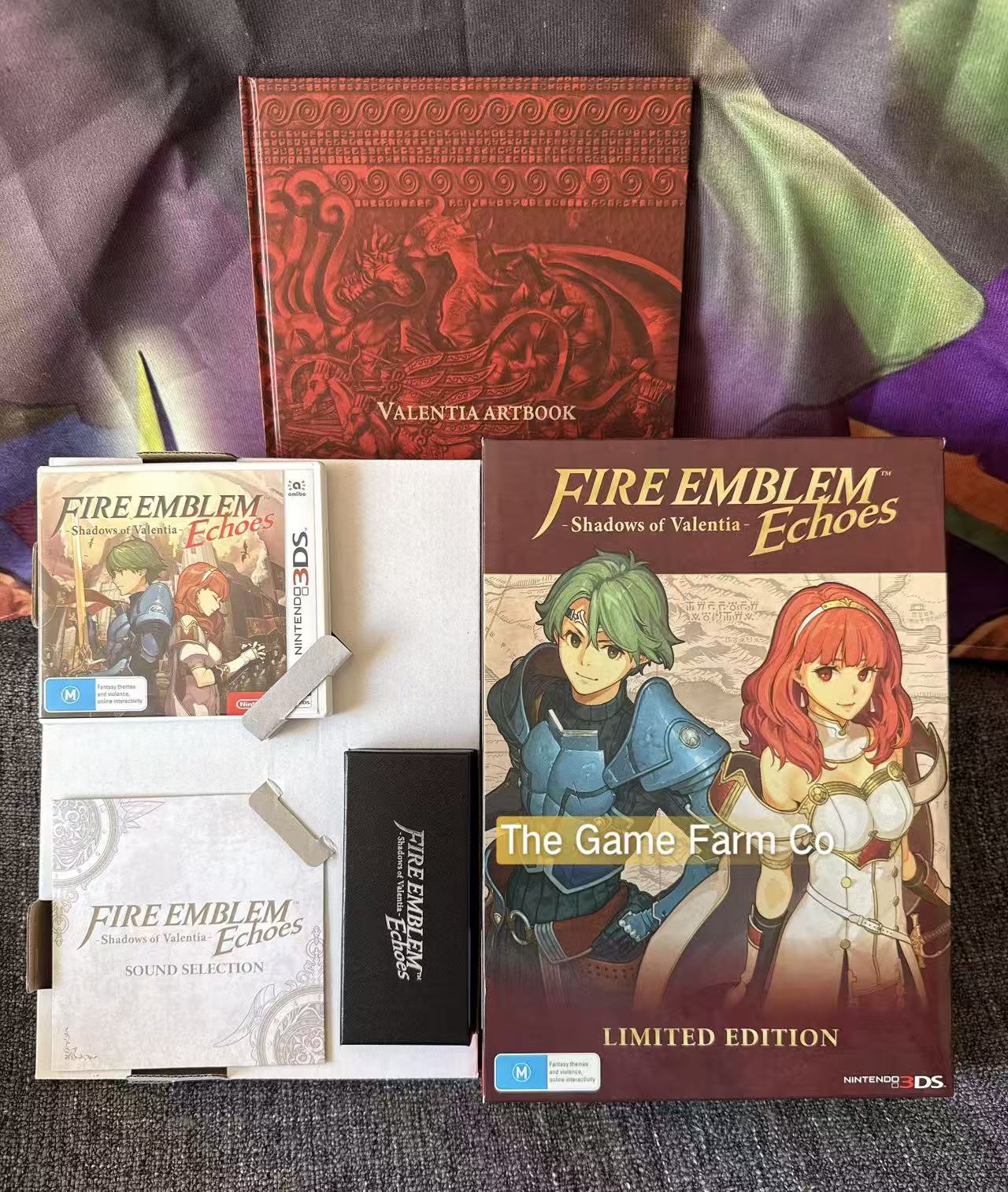 Fire Emblem Echoes: Shadows of Valentia Limited Edition Nintendo 3DS Physical Game CIB AUS Tested Used