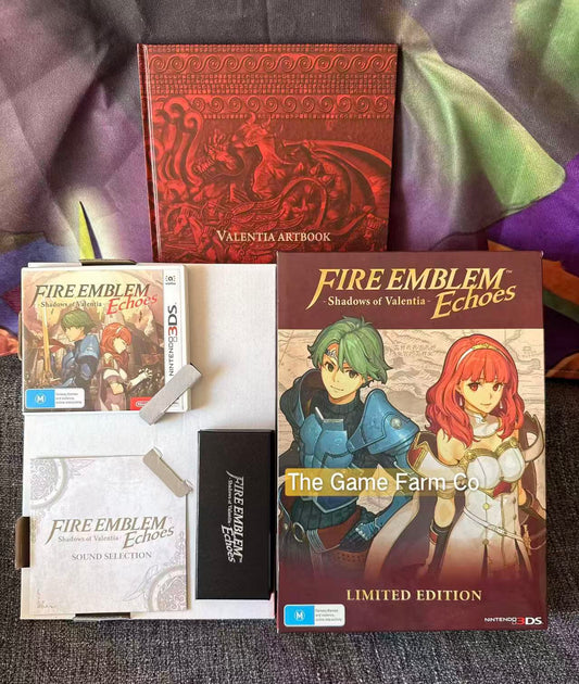 Fire Emblem Echoes: Shadows of Valentia Limited Edition Nintendo 3DS Physical Game CIB AUS Tested Used