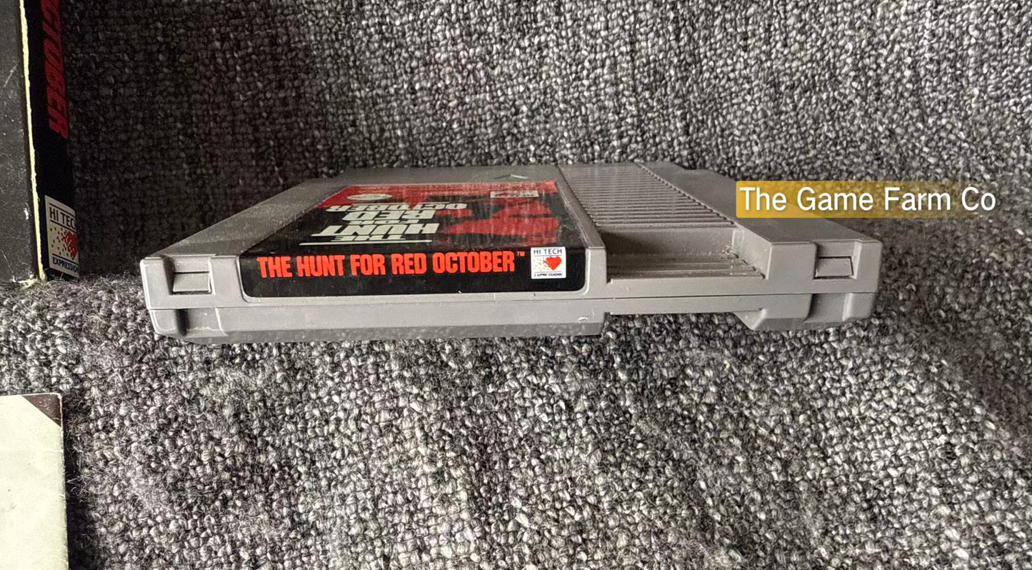 The Hunt For Red October Boxed Game - Nes - Nintendo / Entertainment System - Pal Version