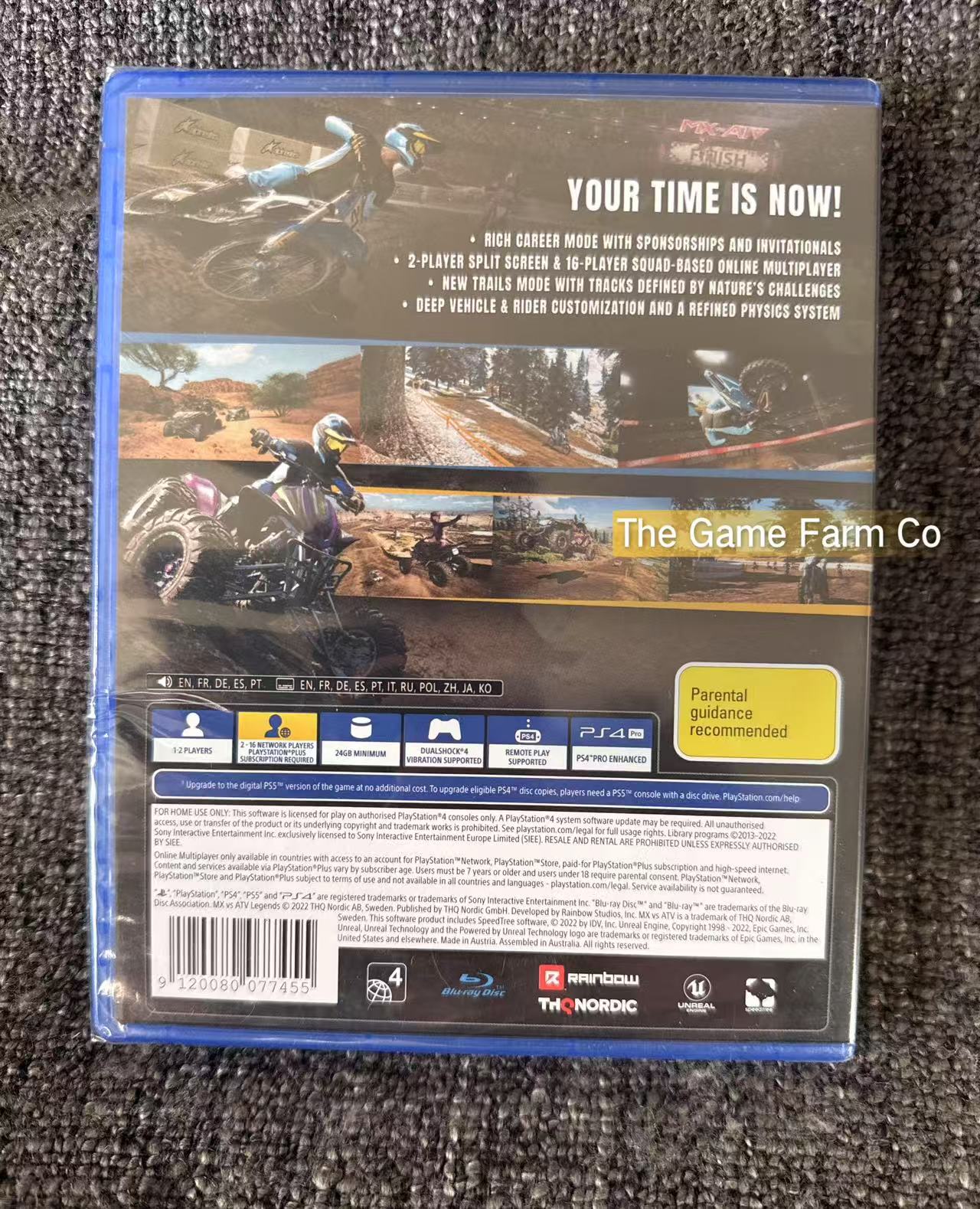 Mx Vs Atv Legends Sony Playstation 4 (PS4) Game