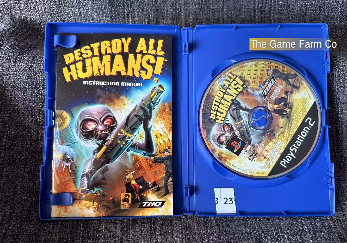 Destroy All Humans Game- Sony PlayStation 2 (PS2)