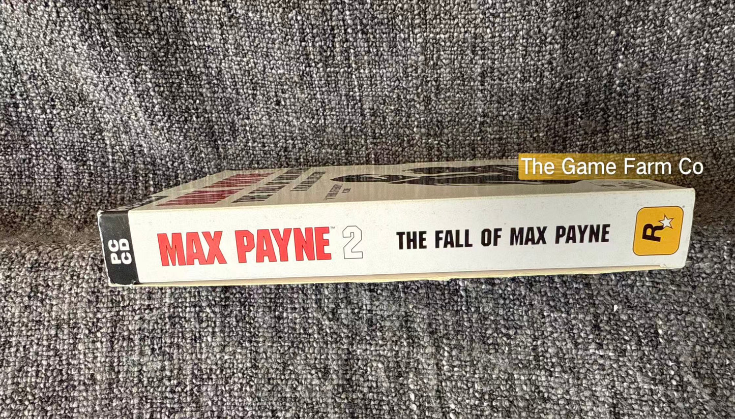 Max Payne 2 The Fall Of Max Payne A Film Noir Love Story Game Boxed - PC - CD ROM - Big Box