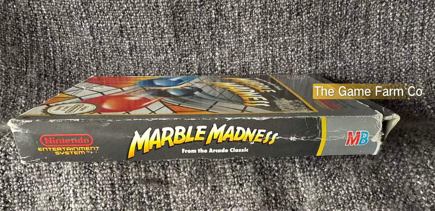 Marble Madness Boxed Game - Nes - Nintendo / Entertainment System - Pal Version