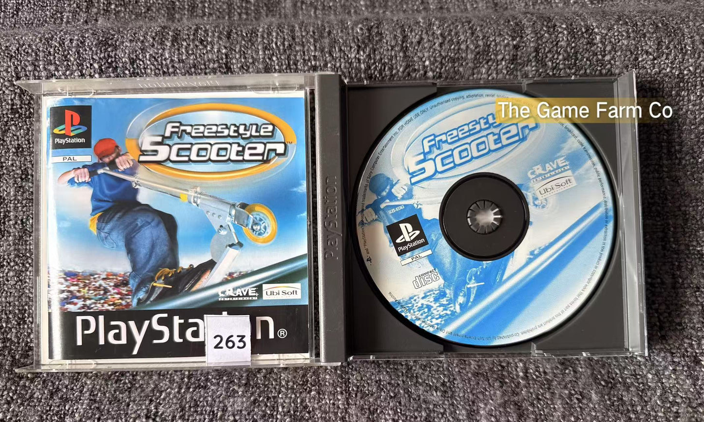 Freestyle Scooter - Sony Playstation One (PS1) Game