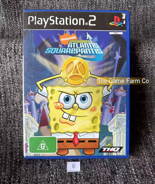 Spongebob Game- Sony PlayStation 2 (PS2)