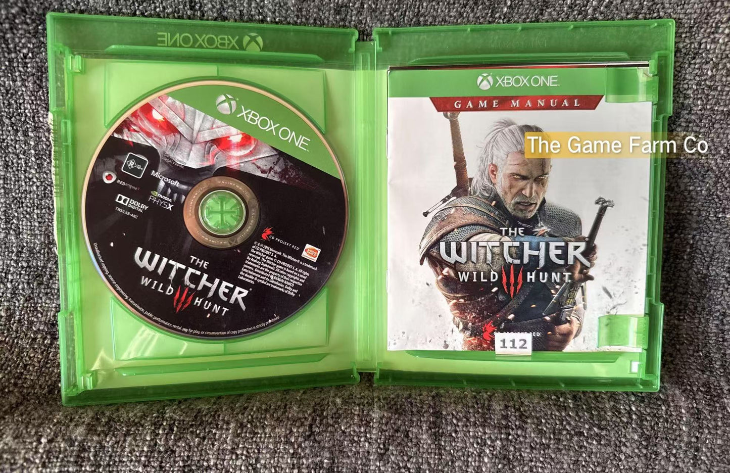 The Witcher 3 Wild Hunt with bonus materials Game Microsoft Xbox One