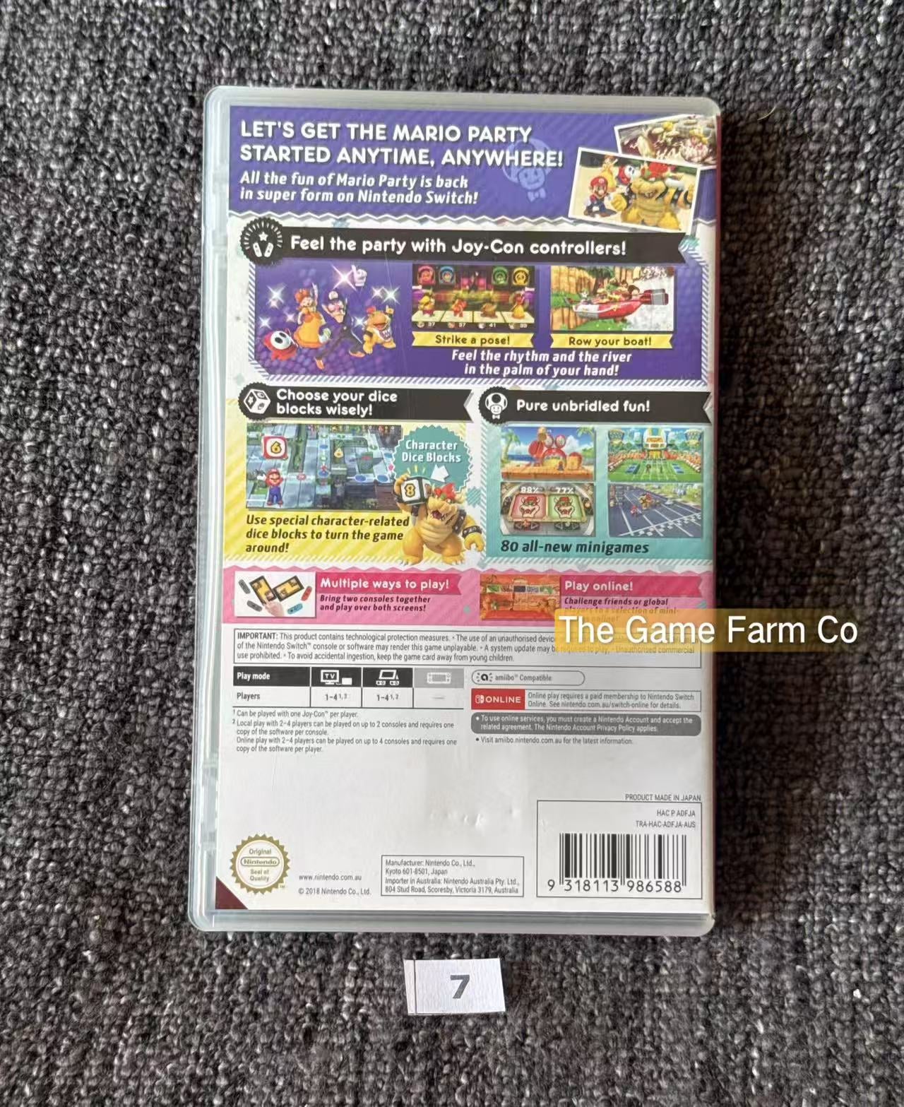 Super Mario Party Game- Nintendo Switch