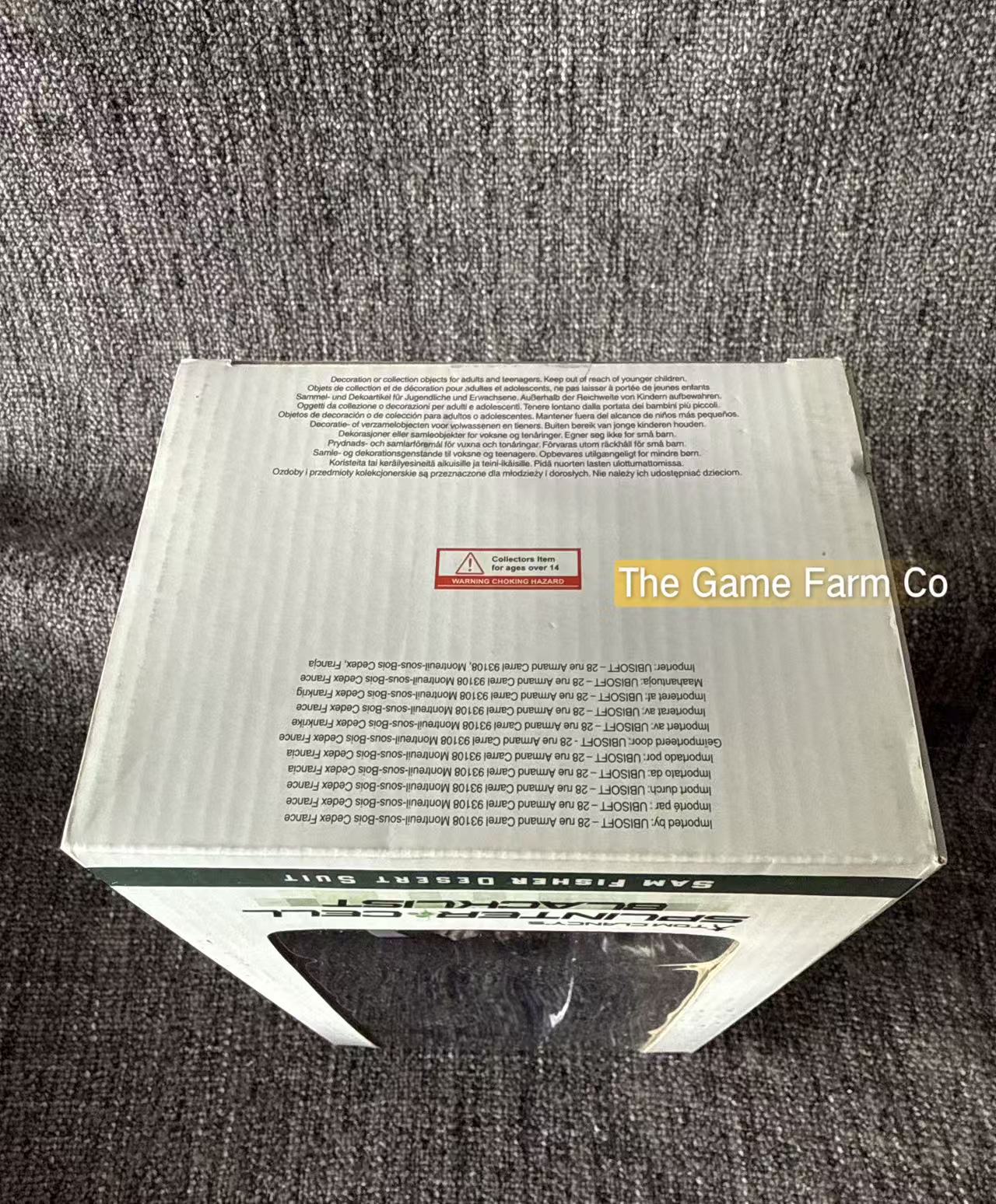 Tom Clancy's Splinter Cell Blacklist Sam FIsher Desert Suit Statue / Figure The 5th Freedom edition- Xbox 360 Game