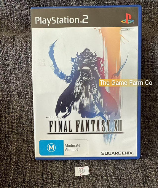 Final Fantasy XII In overall mint condition Game- Sony PlayStation 2 (PS2)