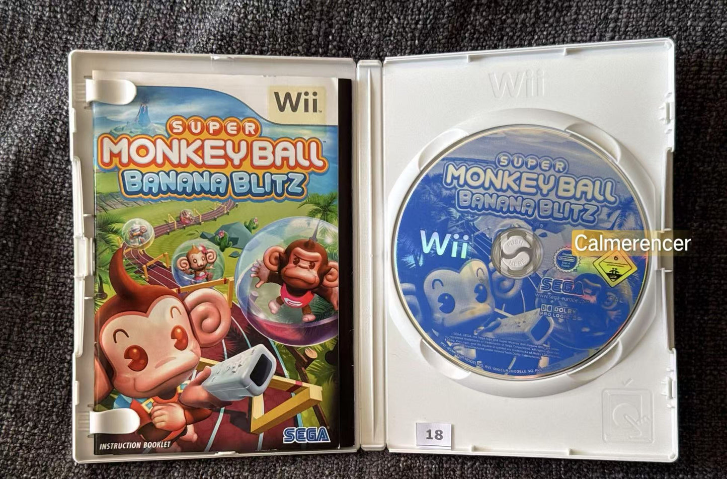 Super Monkey Ball Banana Blitz -  Nintendo Wii game