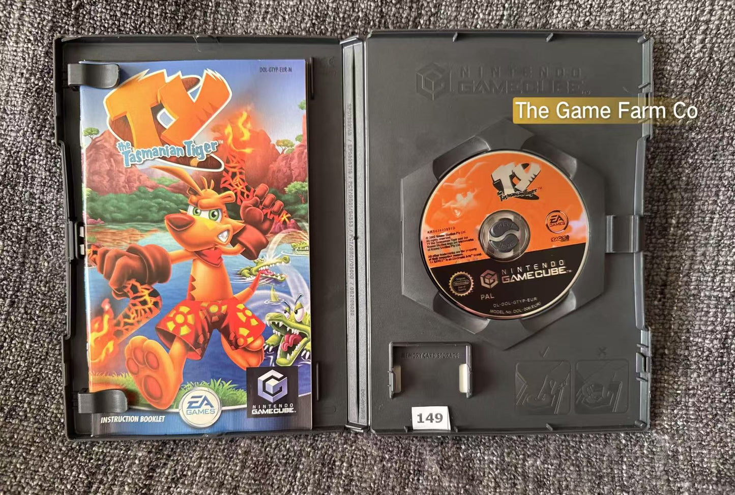Ty The Tasmanian Tiger Game - Nintendo Gamecube - Pal Version