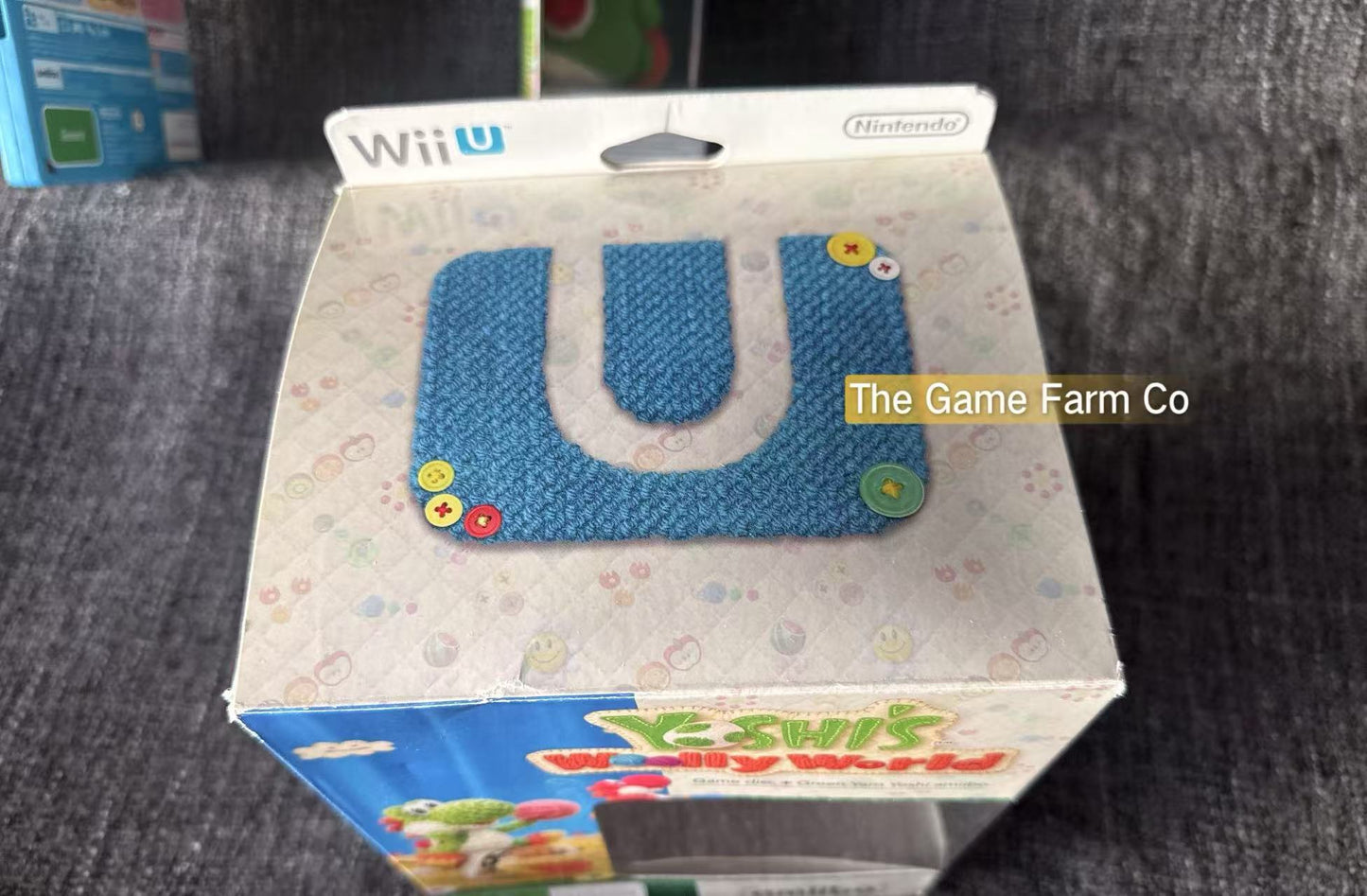 Yoshi’s Woolly World Green Yoshi Amiibo Yarn Bundle - Nintendo Wii U Game