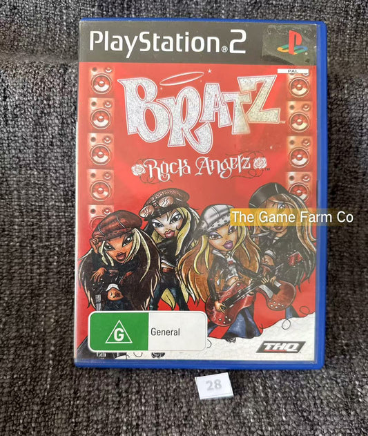 Bratz Rock Angelz Game- Sony PlayStation 2 (PS2)
