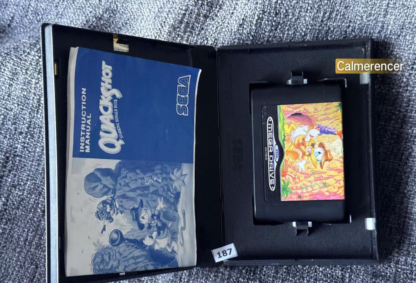 Quack Shot Starring Donald Duck - Game - Sega Mega Drive