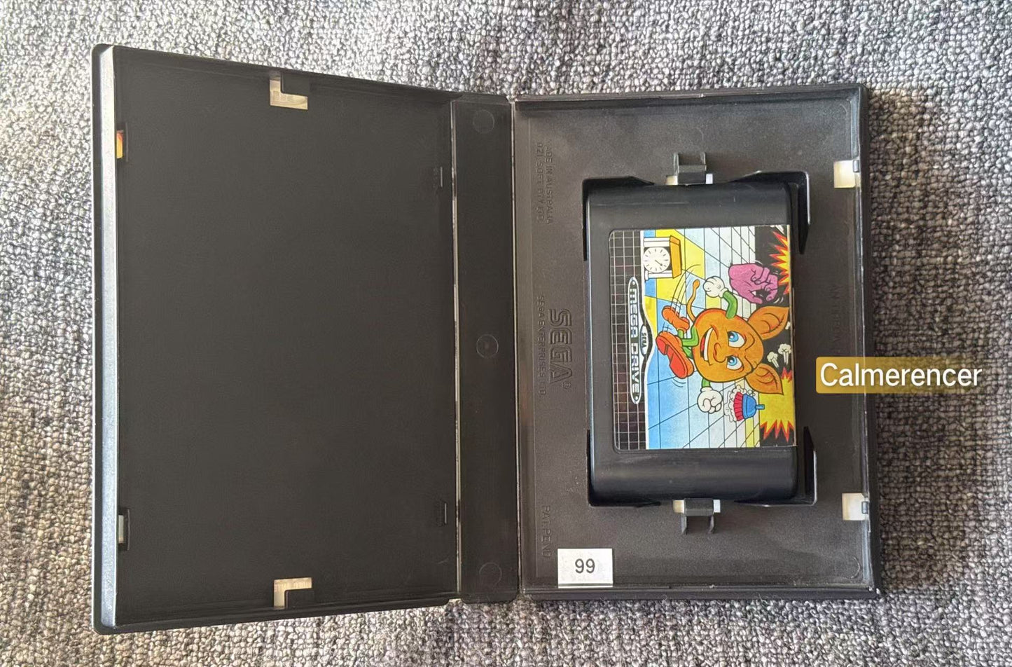 Zoom Game - No manual  - Sega Mega Drive