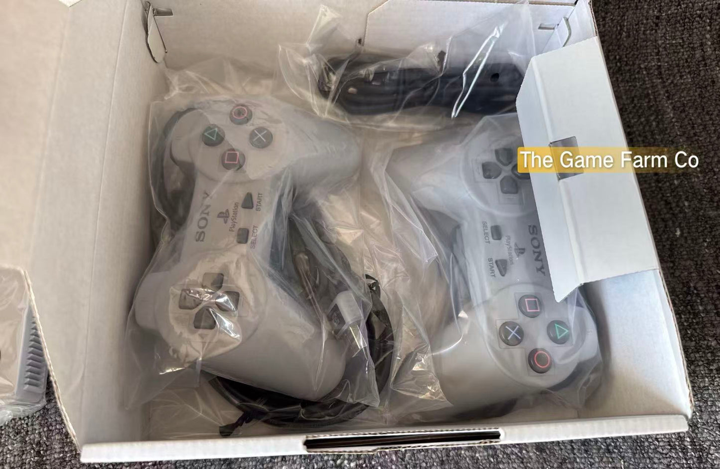 Sony PlayStation Classic / Mini  console Boxed Like New With Controllers & Cords - Pal Version