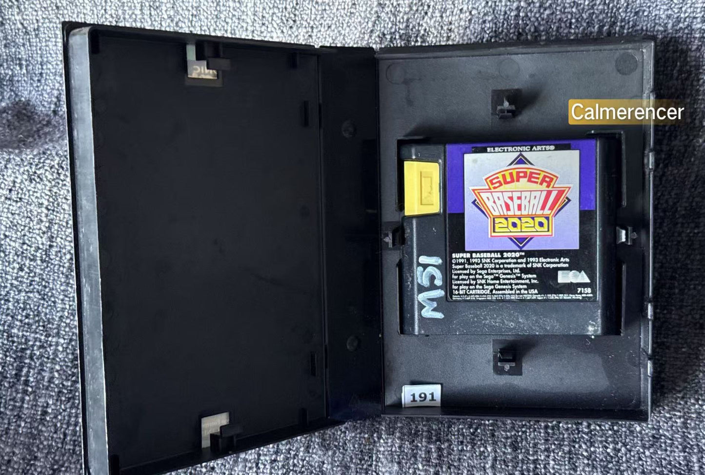 Super Baseball 2020 - No manual - Game - Sega Mega Drive