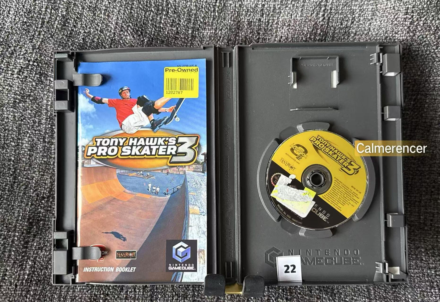 Tony Hawk Pro Skater 3 Game - Nintendo Gamecube - Pal Version