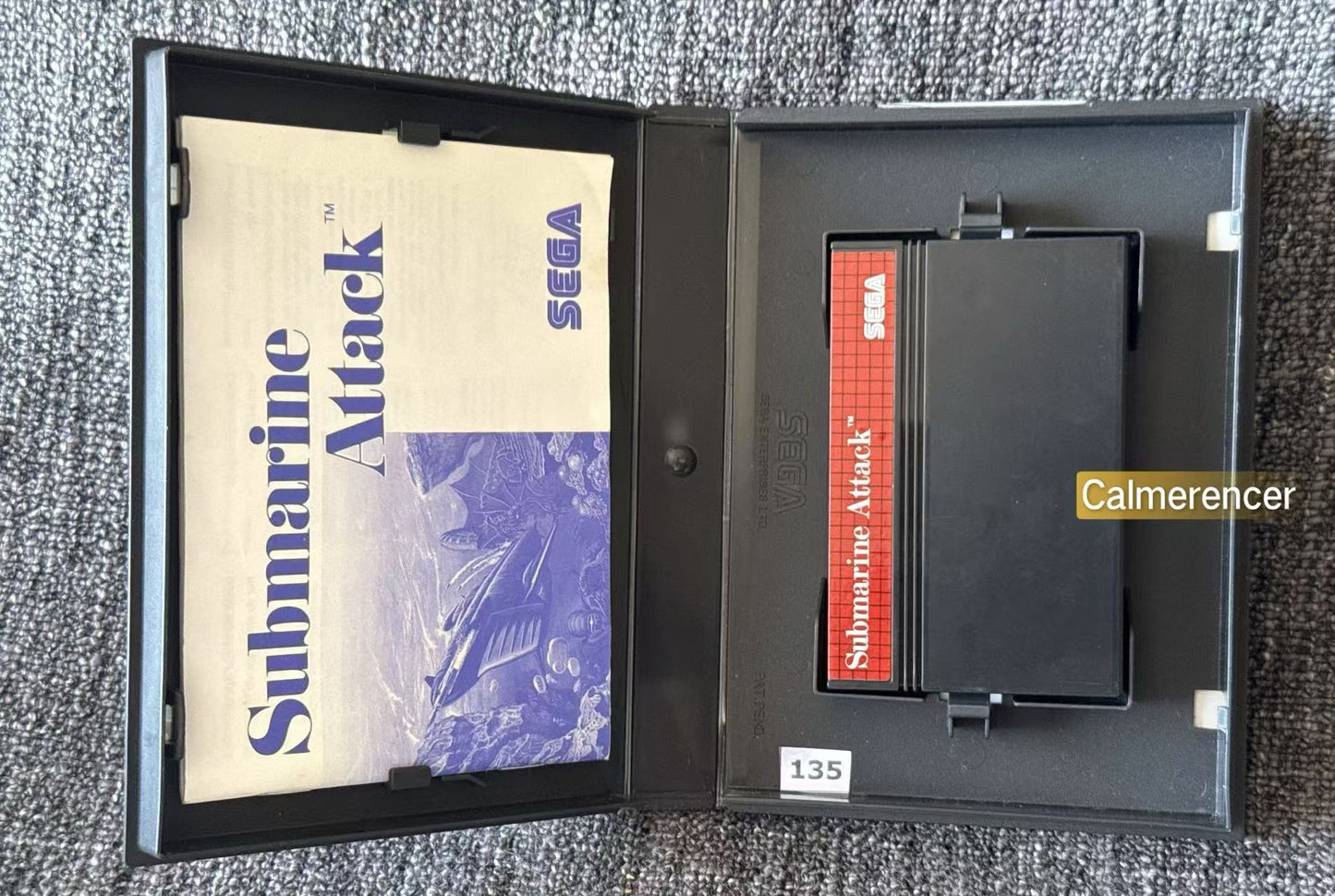 Submarine Attack Game - Sega Master System