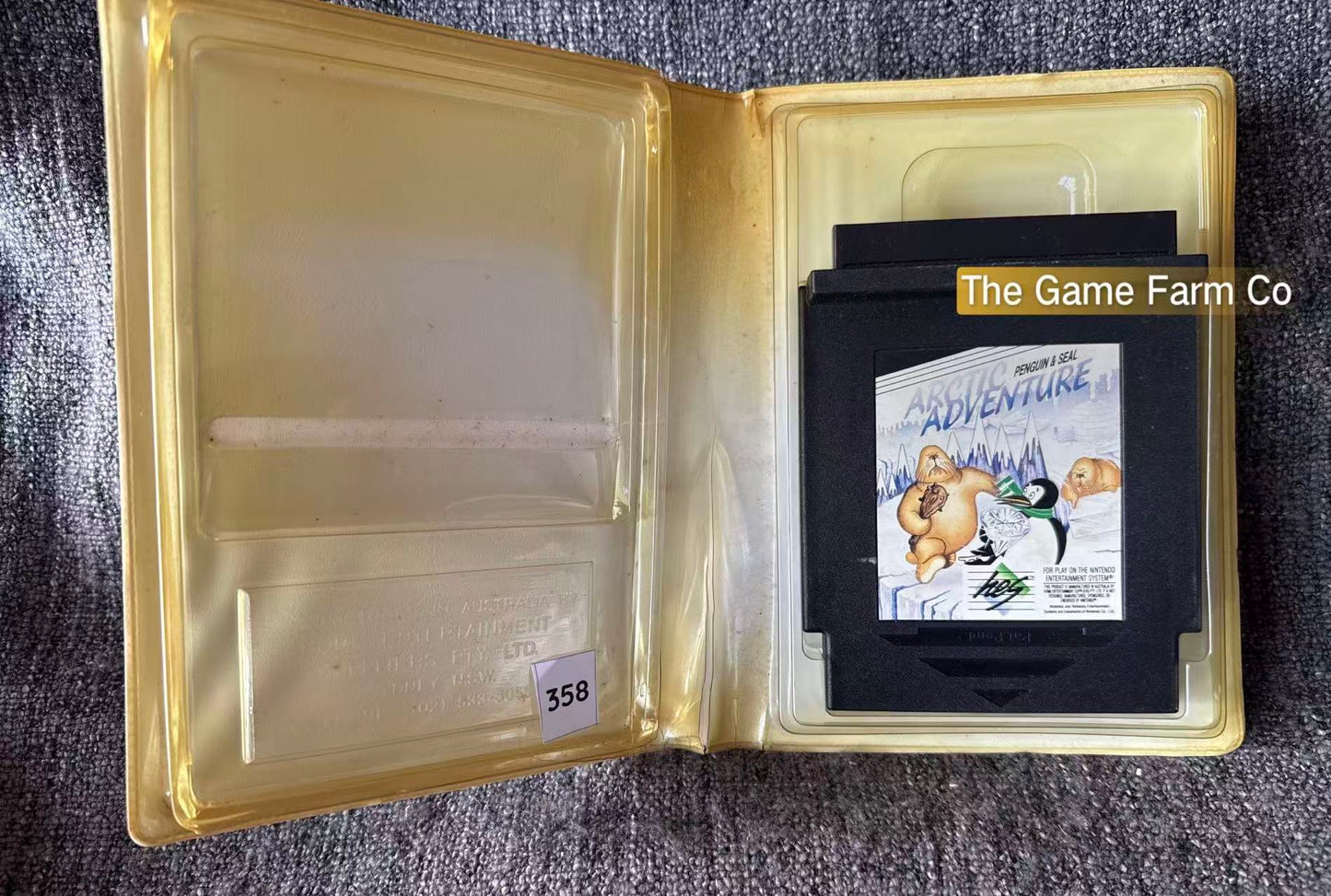 Artic Adventure Penguin & Seal Game - Nes - Nintendo / Entertainment System - Pal Version