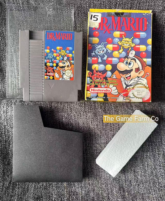 Dr Mario X Boxed Game - Nes - Nintendo / Entertainment System - Pal Version