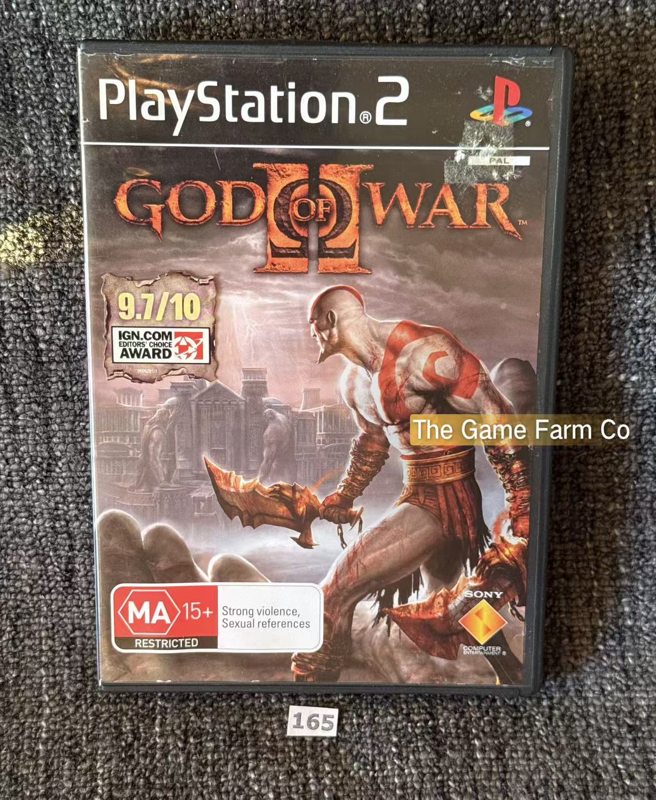 God of War Sony PlayStation 2 Complete PAL Tested Used