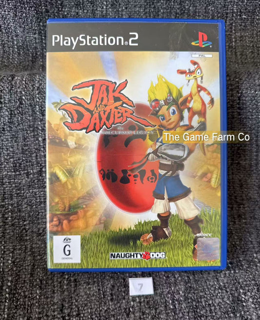 Jak And Daxter Game- Sony PlayStation 2 (PS2)