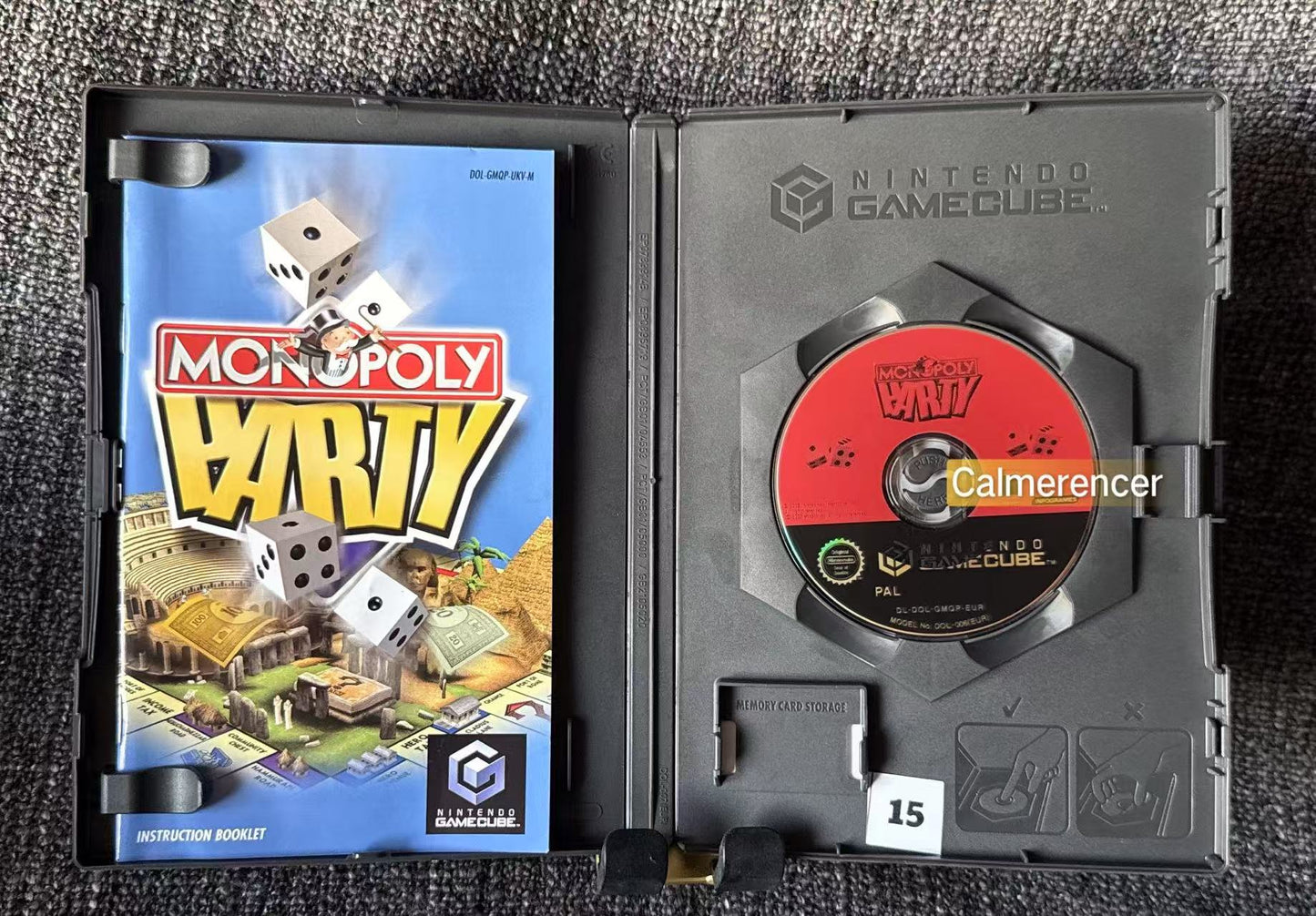Monopoly Party (Mint like disc) Game - Nintendo Gamecube - Pal Version