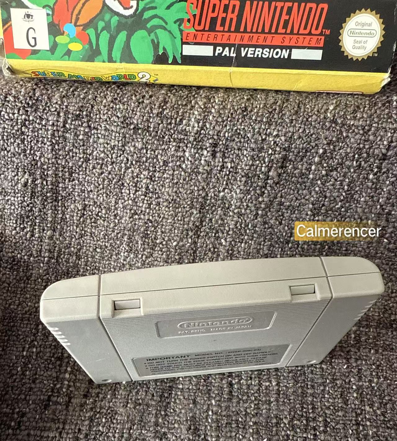 Super Mario World 2 Yoshi's Island Console Bundle Big Box (Snes) Pal Version - See Description